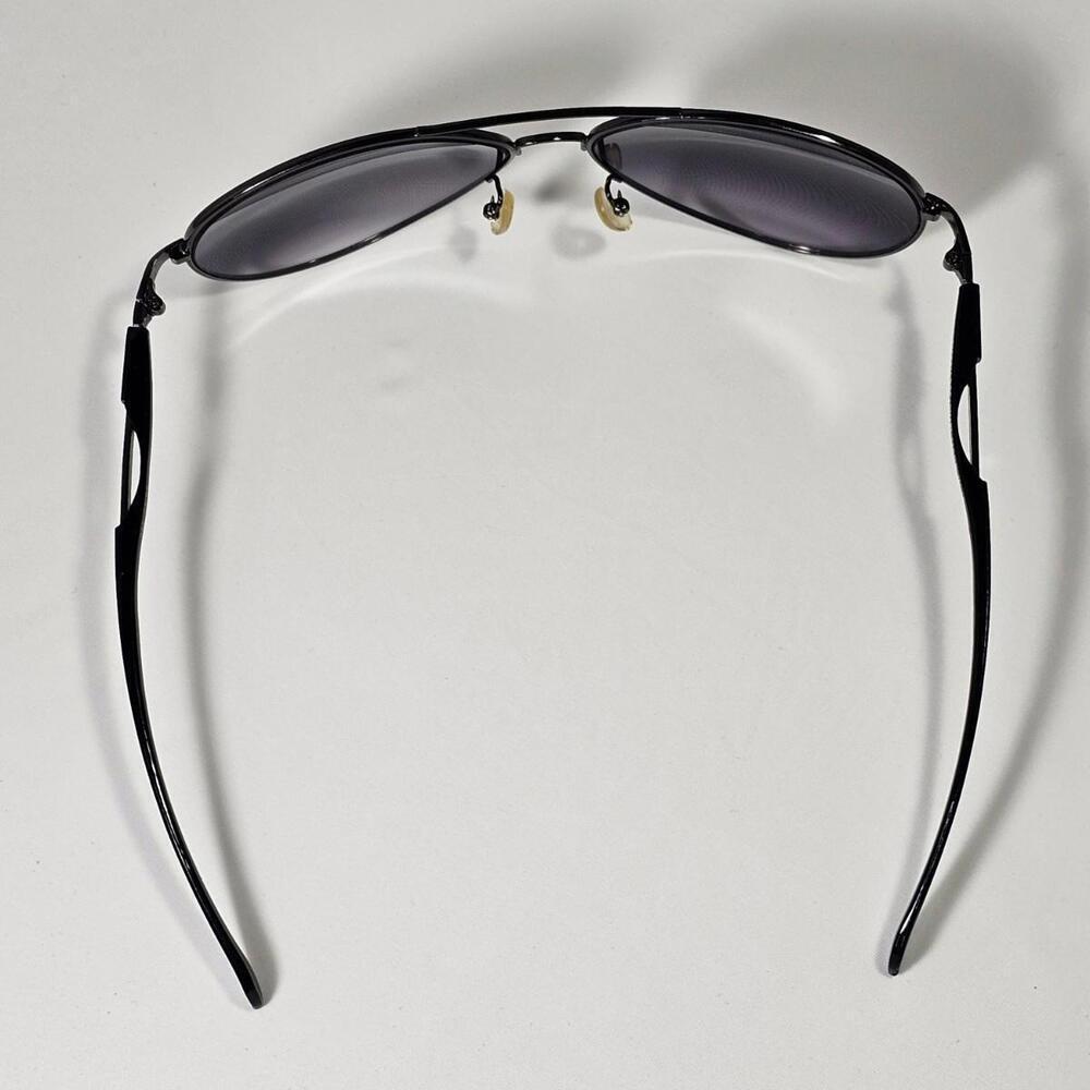 Vintage Giorgio Armani Aviator Polarized Italy Sunglasses Black Frame - Picture 9 of 13